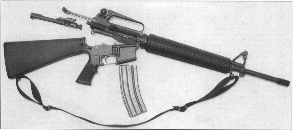 15-ar The M16A2 is mechanically identical to the M16 and the M16A1. The only difference is the 3-round burst selector setting in lieu of full-auto. All the changes were improvements to accuracy, more durable stock and grips as well as some structural reinforcements.