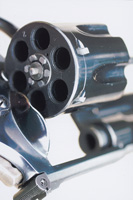 The recessed chambers of the original S&W .357 may seem an affectation today, but display the intricate machining that characterized this top-line revolver.