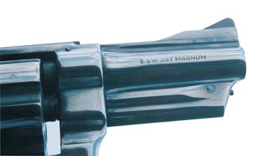 The 3-1/2-inch barrel Model 27 rivals the Colt Python for recognizable silhouette and classic sculpting.