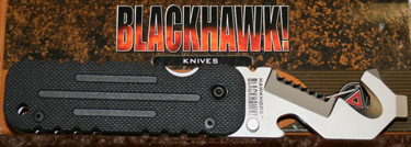 BlackHawk’s Hawk Hook is a great little rescue tool for breaking out windows and cutting seatbelts.