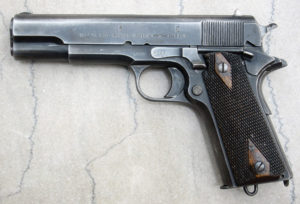 1911GreatWar-3 An early Colt, made for the Navy (the serial number gives it away) and showing the level of polish. Photo by Kevin Williams.