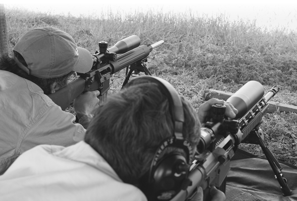 SemiautoSniper-5lead Snipers traditionally worked in pairs: one shooter, one spotter. Recent experience has forced some changes in that.