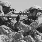 For fast follow-up shots, a bolt gun loses every time to a self-loader. Here, they’re just watching suspicious activity on Highway 1 in Zabul Province. DoD photo by Spc. Joshua Grenier, U.S. Army.