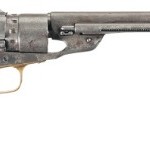 Early first year production Colt Model 1860 Army Conversion Revolver with low three digit serial number.