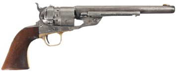 ColtModel1860 Early first year production Colt Model 1860 Army Conversion Revolver with low three digit serial number.