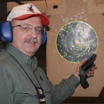 Workman was happy with the pattern from two rounds of No. 6. Is he grinning about this gun’s fight-stopping potential, or planning to go hunting?