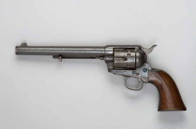docholiday-large Doc Holliday's Single Action Army Model Revolver.