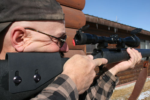 A good cheek weld is repeatable if the rifle fits tightly in the same place every time the rifle is shouldered.