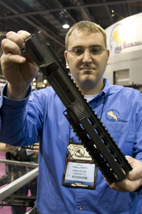 Visit ArmaLite.com to learn more about the ArmaLite SPR Mod 1 monolithic upper for AR-style rifles.