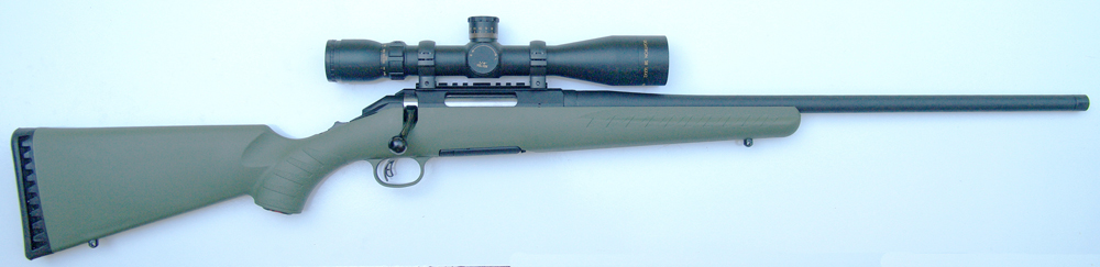 Ruger’s American is the only non-Mauser type action of the four rifles discussed in that it is a short-lift, three-lug action with a rotary magazine.