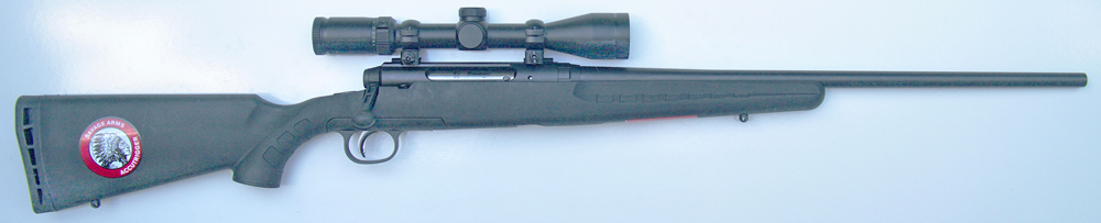 Savage’s Axis rifle is the most economical of the four reviewed for this article. Shown here is the Axis II Package Rifle, which comes with a pre-mounted Weaver 3-9x40 scope and AccuTrigger.