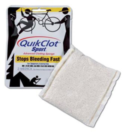 The QuikClot should be in every vehicle and home.