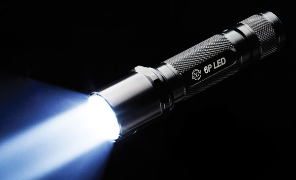 6PLED_beam-600 Lumens measure light output at the source. Candelas measure the light that falls on a surface. As the surface area (where the light lands) increases, the number of candelas will decrease, while the number of lumens remains constant.