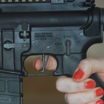 Proper trigger control when firing an AR-15 can lead to tighter groups.