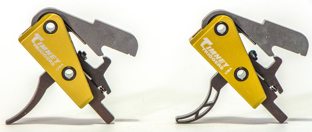 Aftermarket AR triggers like those from Timney are relatively easy to install. The complete process can be finished in about 15 minutes.