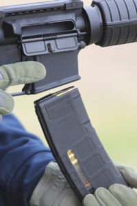 The AR15A4 comes standard with a 30-round Magpul magazine. Patrick Hayes Photo