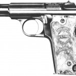 Astra M-600, in 9mm Parabellum, is a development of the M-400 in 9mm Largo. The M-600 was supplied in quantity to the German government during WW II.