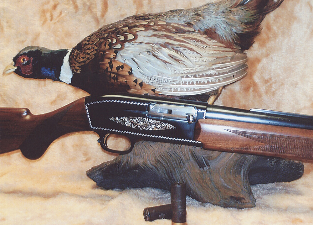 Autoloaders-Lead Browning Double Auto “Twelvette.” One of the finest upland autoloaders ever made. Initially designed for the European market, the Double Auto could be had in the “Twentyweight” model, which weighed one-quarter to one-half pound less than the “Twelvette.”