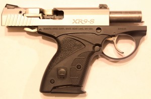 Note the location of the ejection port. It’s over the magazine, not in front of it, while the muzzle actually sits above the front of the trigger guard. for a truly compact, ingenious design.