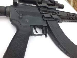 The MK 47 is about 80 percent Stoner design and 20 percent Kalashnikov.