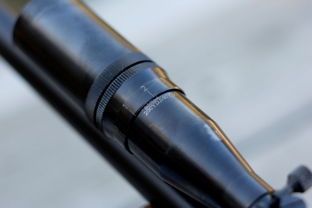 Parallax is adjusted via the Leatherwood’s objective lens. Simply loosen the locking ring and turn the sunshade while checking for parallax.