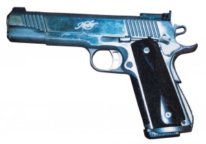 ColtNationalMatch-7 This Kimber Gold Match is another spiritual heir to the National Match concept. Author shot his first Master score in IDPA CDP with this one, now in the Penny Dean collection.