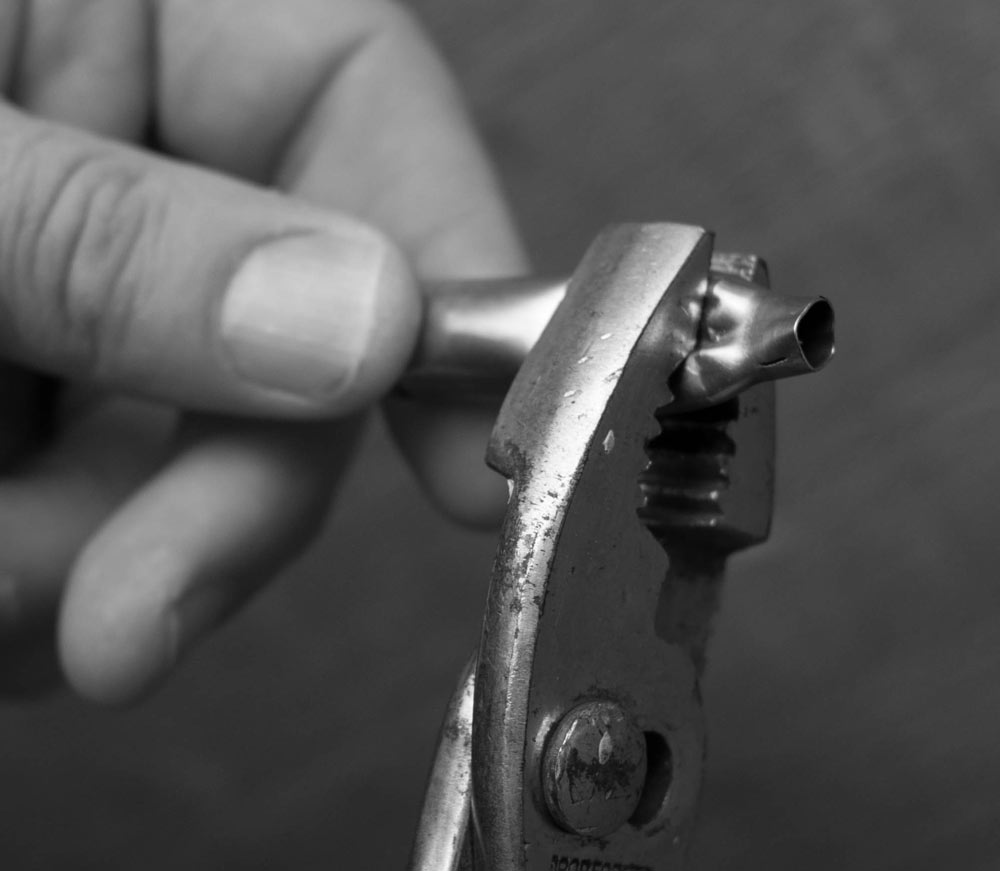 If damaged brass is discovered it must be disposed of. A good habit to get into is rendering damaged brass completely, by crushing it.