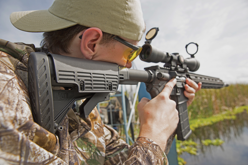 Whether you need a gun for hunting or tactical applications, you can configure the ultra-adaptable AR to your needs. It doesn’t hurt that all the accessories also make your rifle look cooler.