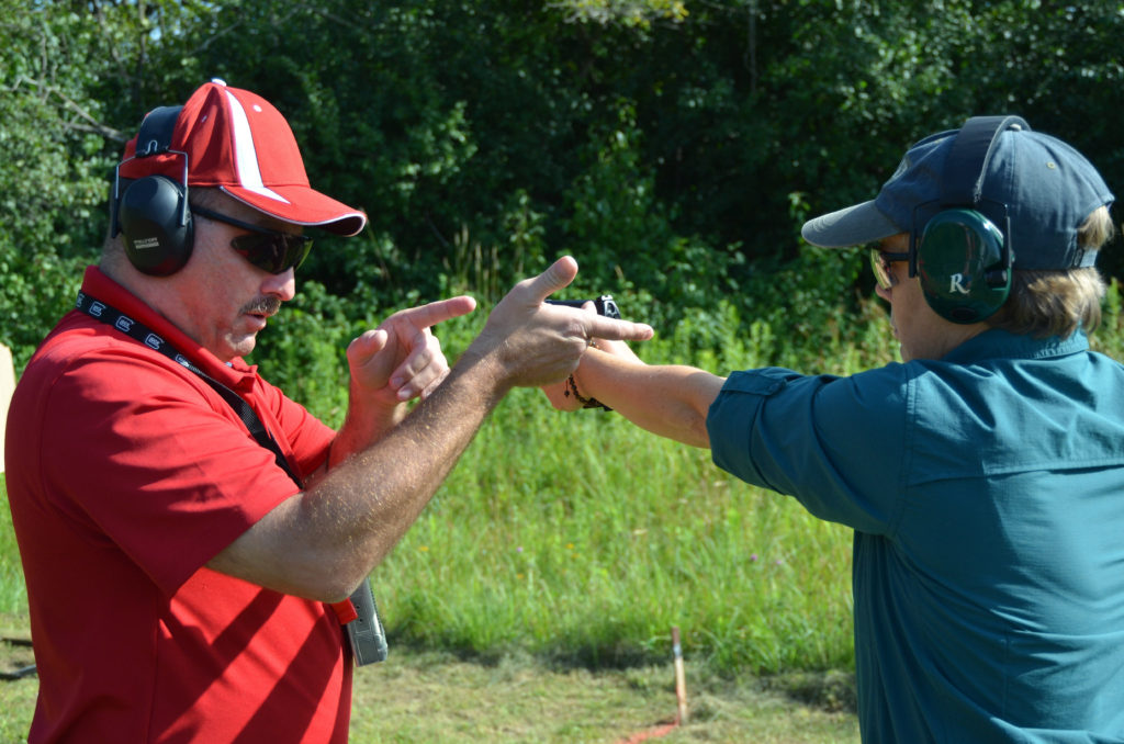 ... until David showed me that changing the angle of the wrist ...
