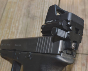The Glock 20 is chambered in the powerful 10mm round. Author Photo