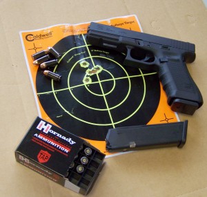 GlockGen4-4 Shooting the Gen4 Glock proved to be a dream. Accuracy, reliability and now enhanced features take this pistol another step closer to perfection.