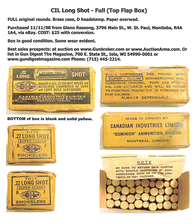 GunCollection-2 This scan illustrates how the record keeping idea can be as easily applied to collectible ammo boxes or any other collectible items. Taking detailed photos from all angles provides more identifying data, which helps pinpoint the value of a specific item.
