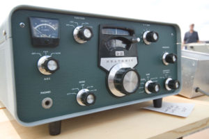 Heathkit-HamRadio Another advantage of amateur radio is the option to run vintage equipment. These World War II-era radios use tubes, which allows them to keep working after an Electromagnetic Pulse (EMP), unlike solid-state electronics.