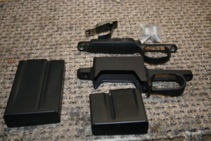 Magazine-fed sniper rifle parts Magazine-fed sniper rifle components.