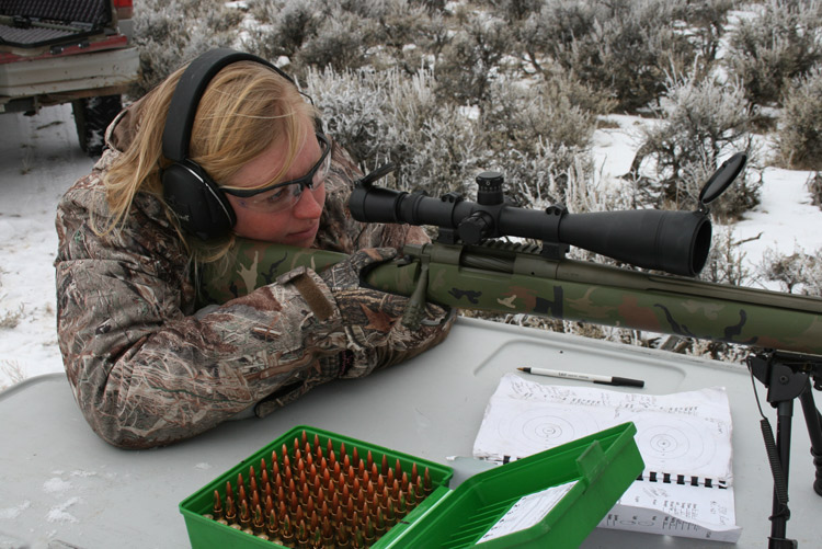 Cold dry air creates more resistance to a bullet in flight than warm humid conditions. Such environmental considerations must be taken into account when making an accurate long-range shot.
