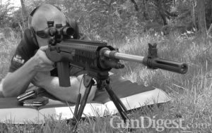 Long_Range_Shooting_3 Springfield Armory built this rifle, a .308 that delivers tight groups at distance. The “tactical” rifle is gaining popularity, though, for long shots, the bolt-action still rules.