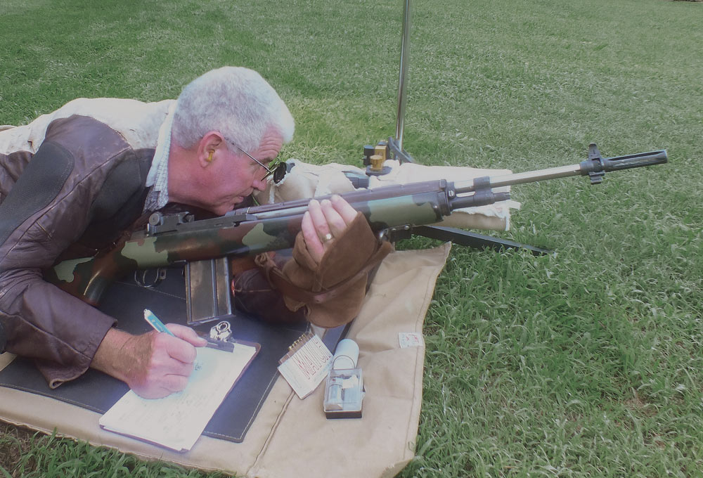 The ability to read the wind in long range is probably more important than shooting ability. At 1,000 yards the slightest change of wind speed or value will put you out of the 10 ring.