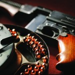 Originally made with 20-round magazines, eventually 30-round stick magazines and 50- and 100-drum magazines were manufactured for use on "the gun that made the '20s roar."