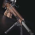 The Barrett Multi-Role Adaptive Design (MRAD) rifle.