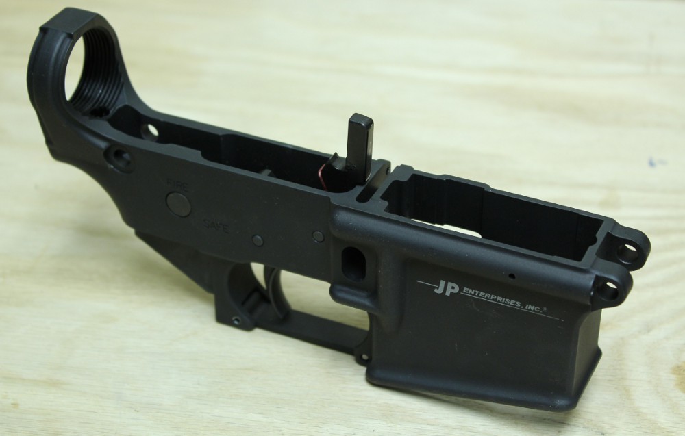 NationalMatchAR-4 JP's Lower with Trigger, the smart man's module. Set up to your desired trigger weight range, it bears a cost similar to many modular trigger sets, yet provides an entire lower receiver to boot.