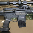 The trigger assembly is the most important part of the gun according to Ortiz. He uses a Giessele two-stage trigger on his custom AR-15 rifles.