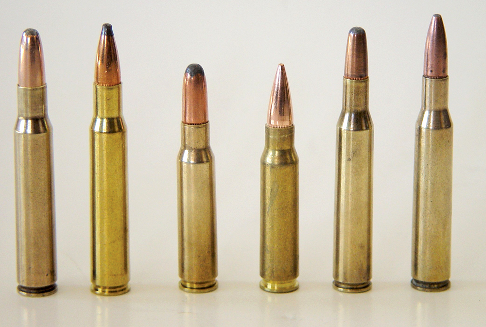 RifleShootingMyths-3 It is believed by many shooters that blunt-nosed bullets are the better choice when hunting in dense brush, but the author found no substantial difference between the performance of those bullets and pointed styles, the latter of which typically possess considerably higher ballistic coefficient values.