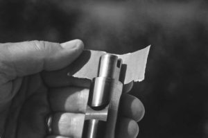Some polishing of the barrel tenon may be required to make the barrel fit in the receiver.