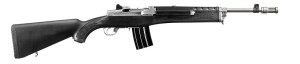 RugerMini14-GBCP ...Yet this Ruger Mini-14 Tactical, the Model GBCP, was not specifically named by Feinstein. Can you tell the difference?