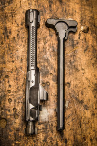 The pistol runs on a short-stroke gas system, which is more reliable and cleaner than the direct-impingement gas system found on many ARs.