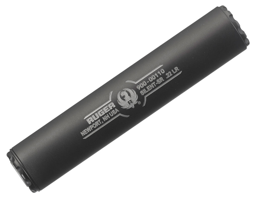 Ruger has jumped into the suppressor game with the Silent-SR, designed to dampen the report of a number of rimfire guns.