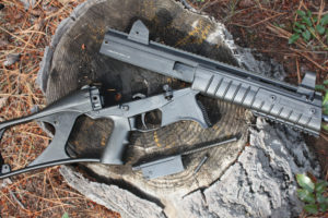 The Taurus CTG29 carbine is chambered for the 9mm and the .40 S&W cartridges, and is a combination of alloy steel and synthetic that should be right at home in tough climates. Easy to field strip, the CTG29 comes apart pretty much like an AR-type rifle.