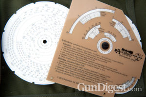 Whiz-Wheel-Review-1web The Whiz Wheel is custom printed for your rifle and load – how your gun actually performs. You can order MOA- or MIL-based wheels.