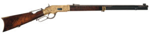 Winchester Model 1866 lever action rifle.