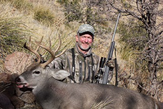 This nice 10-point Coues deer was taken at 350 yards in January 2012 in Chihuahua, Mexico with the .257 Wby. Mag. and Robb’s handloads.